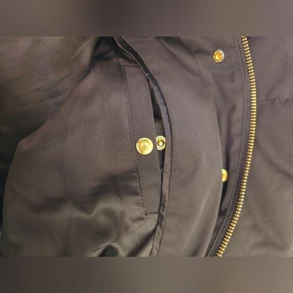 Kate Spade Women's Large Bow Puffer Coat - Black - Medium - Picture 12 of 12